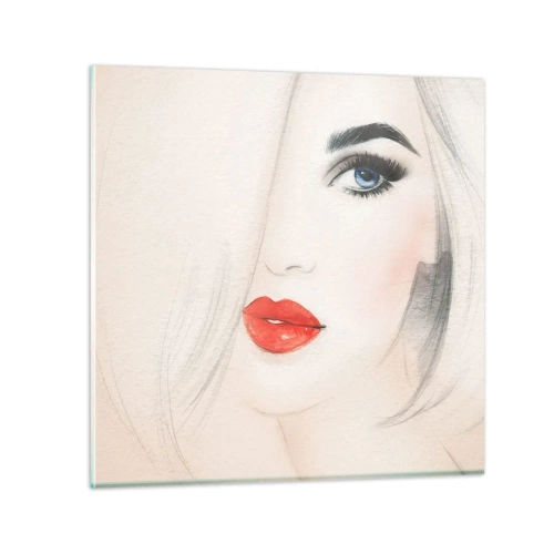 Impression sur verre - Image sur verre - Il hypnotise et enivre - 30x30 cm