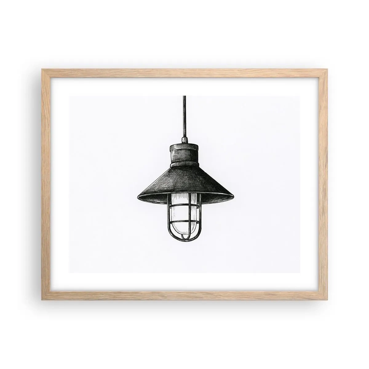 Affiche dans un chêne clair - Poster - Comme il y a des années… - 50x40 cm