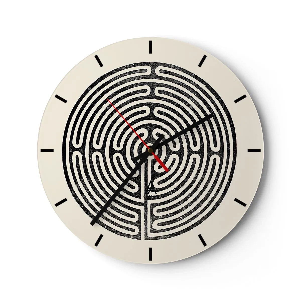 Horloge murale - Pendule murale - Ordre mystérieux - 40x40 cm