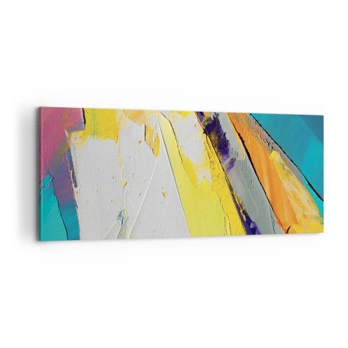 Impression sur toile - Image sur toile - Anatomie du monde - 100x40 cm