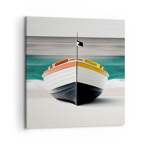 Impression sur toile - Image sur toile - A sa place - 50x50 cm