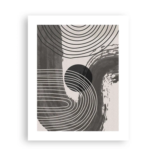 Affiche - Poster - L'ovale gagne - 40x50 cm