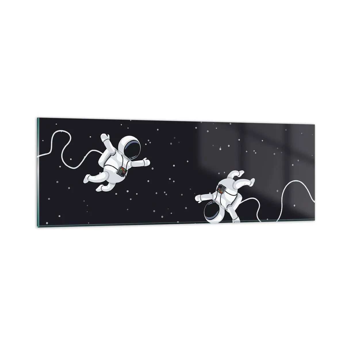 Impression sur verre - Image sur verre - Sortie cosmique - 90x30 cm