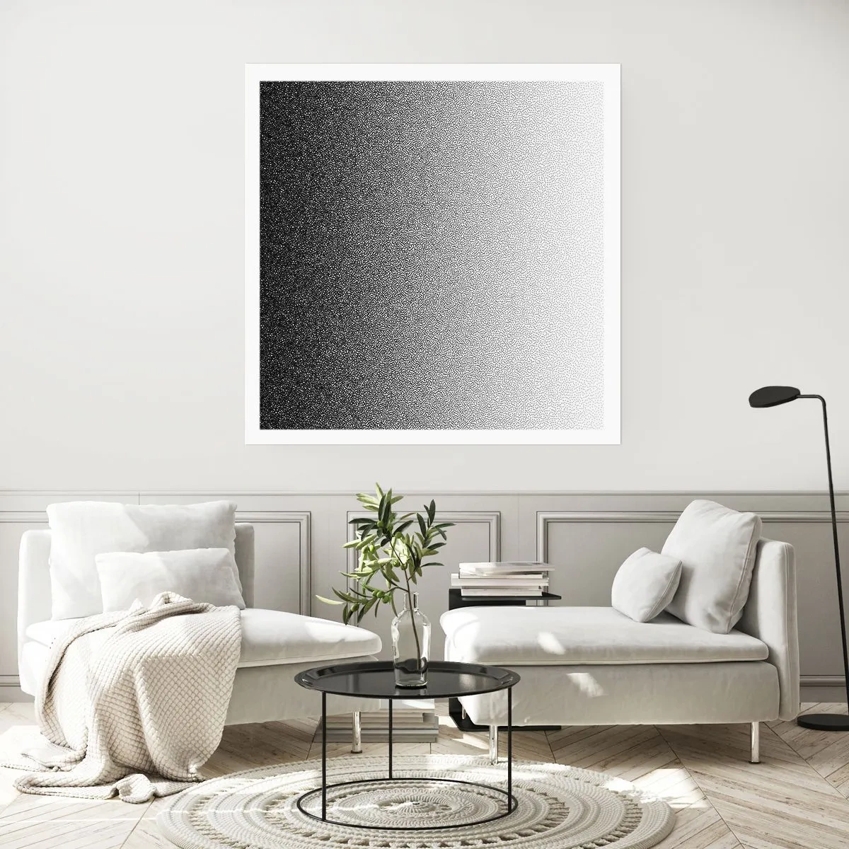 Affiche - Poster - Du coté de la lumière - 50x50 cm