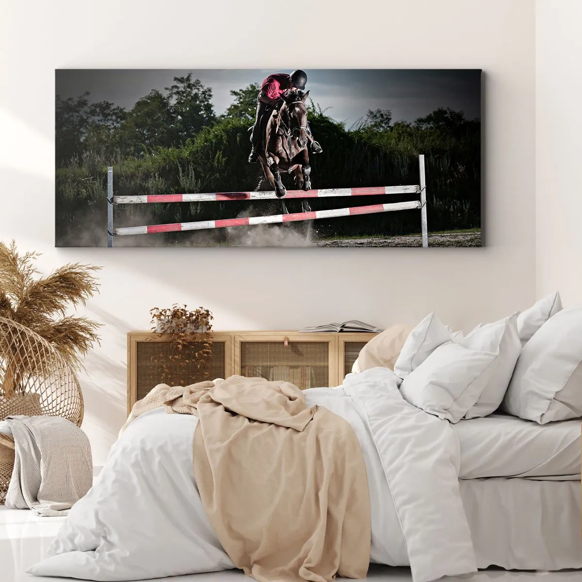 Impression sur toile - Image sur toile - Ensemble pour la victoire - 100x40 cm
