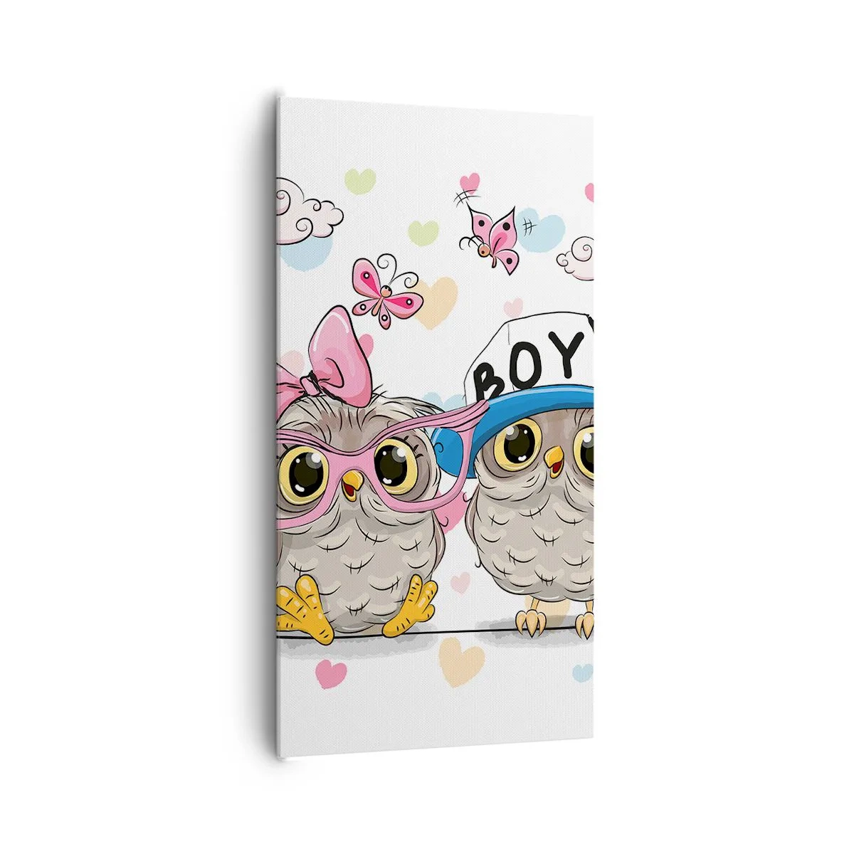 Impression sur toile - Image sur toile - On s'aime! - 65x120 cm