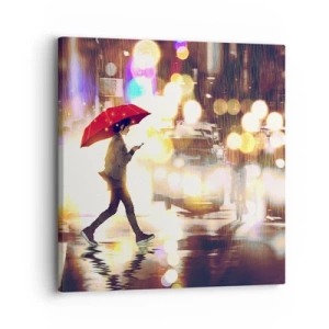 Impression sur toile - Image sur toile - Et pourtant ensoleillé - 30x30 cm