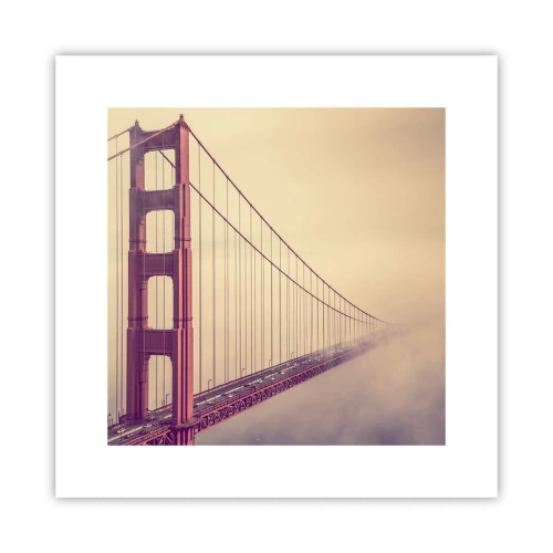 Affiche - Poster - Entre ciel et terre - 30x30 cm