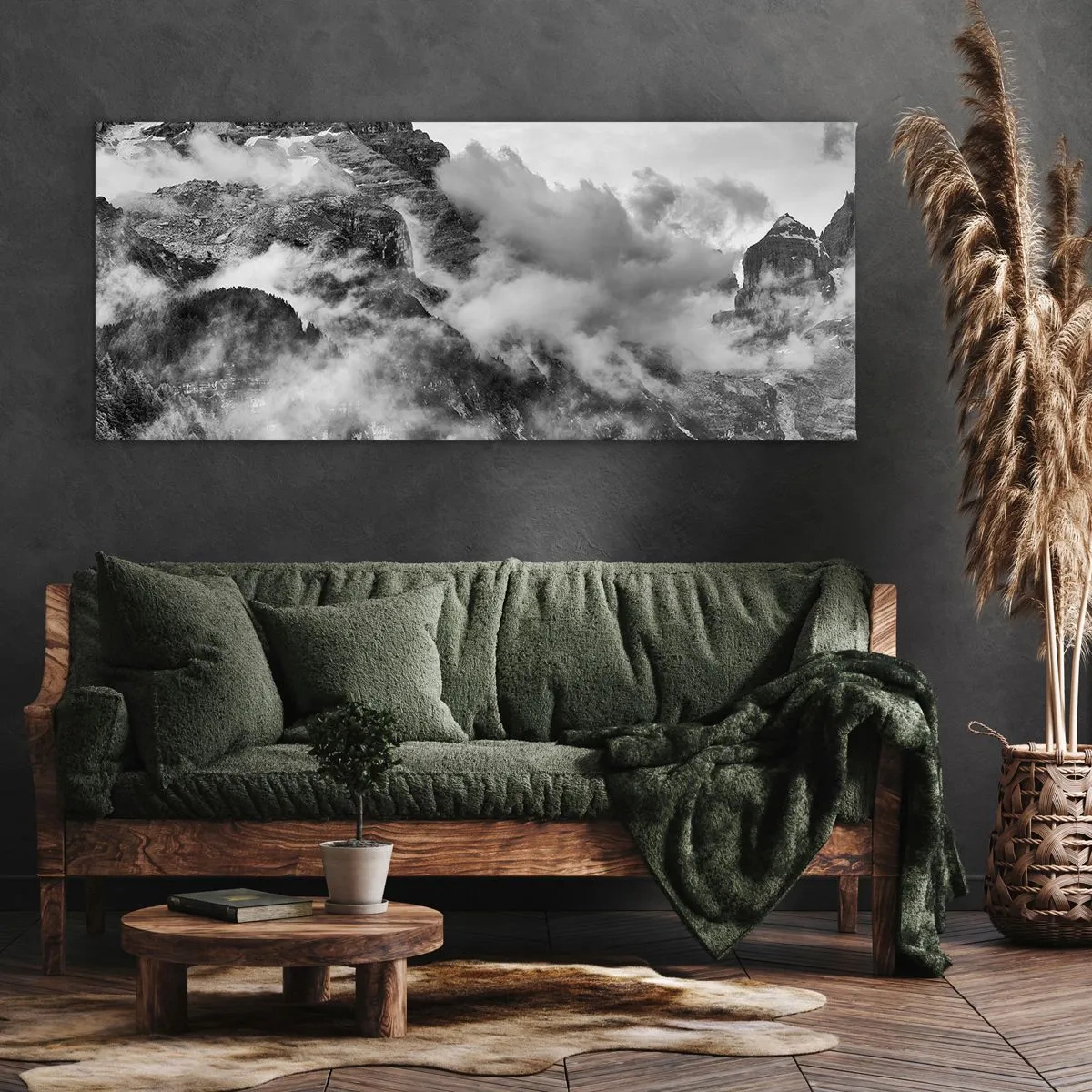 Impression sur toile - Image sur toile - Belle et cruelle - 100x40 cm