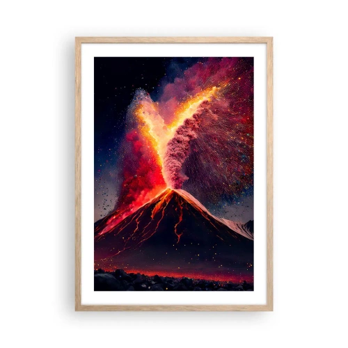 Affiche dans un chêne clair - Poster - Beauté et horreur - 50x70 cm