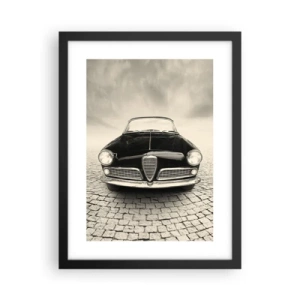 Affiche dans un cadre noir - Poster - Et alors! Tu ne m'aime pas? - 30x40 cm