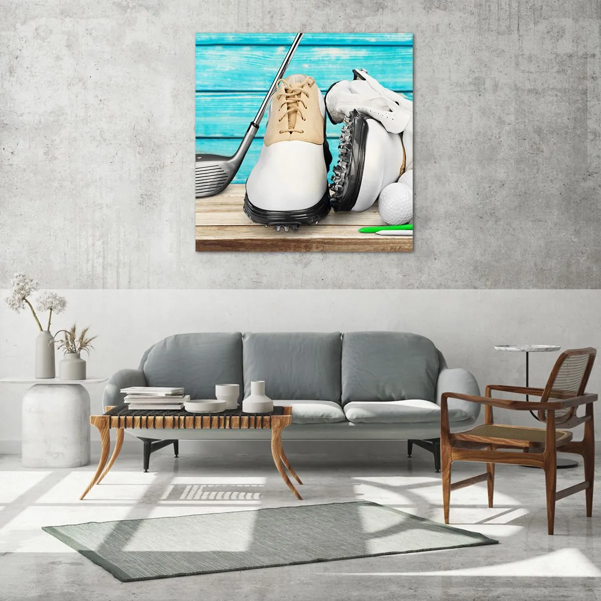 Impression sur verre - Image sur verre - Tout est prêt - 60x60 cm