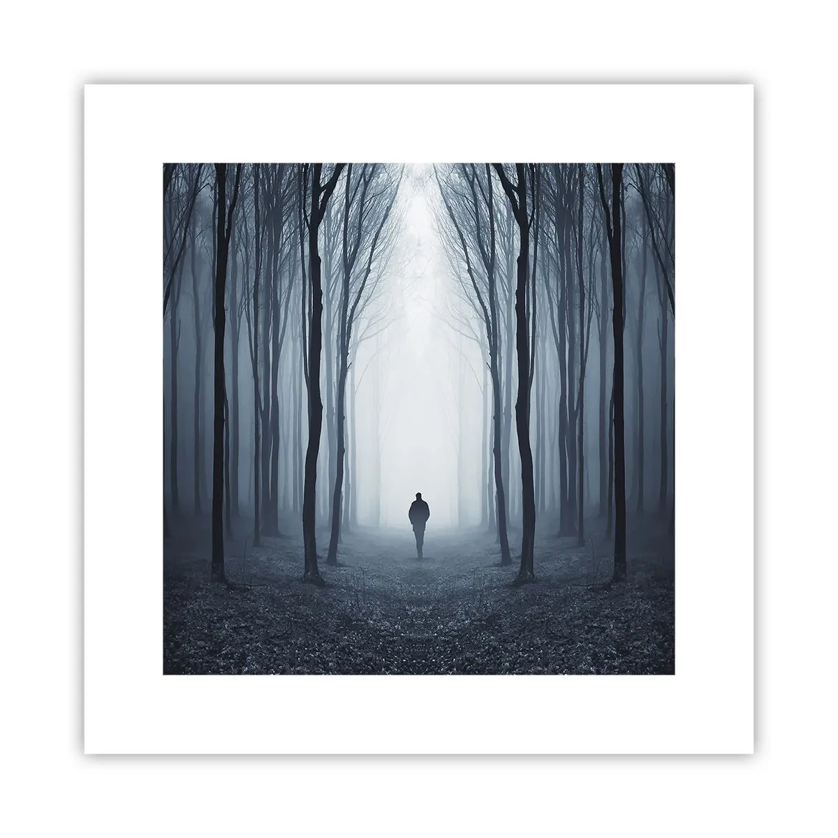 Affiche - Poster - Tout est simple et clair - 30x30 cm