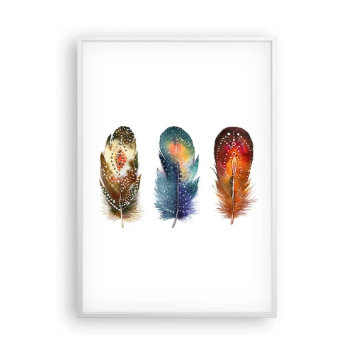 Affiche dans un cadre blanc - Poster - Rituels, cérémonies, secrets - 70x100 cm