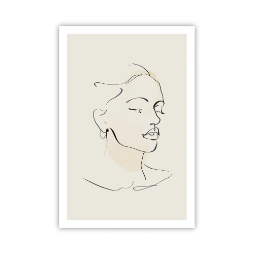 Affiche - Poster - Une ligne certaine - 61x91 cm