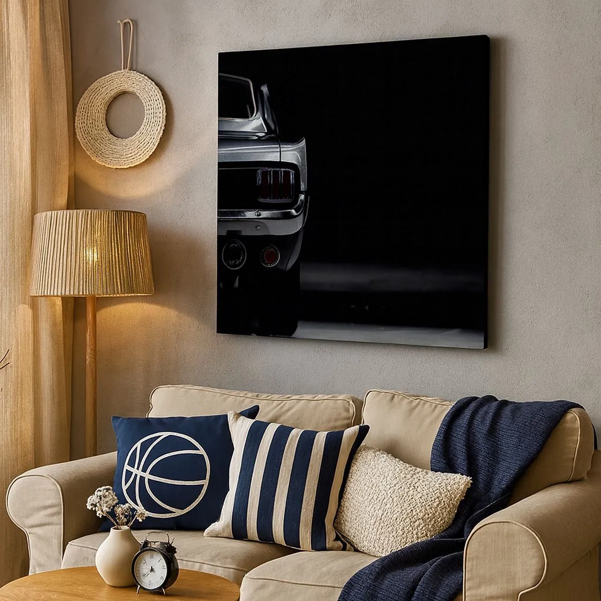 Impression sur toile - Image sur toile - Le charme du classique - 30x30 cm