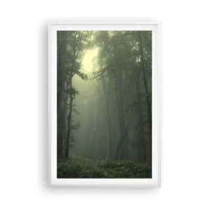 Affiche dans un cadre blanc - Poster - Avant qu'il ne se réveille - 61x91 cm