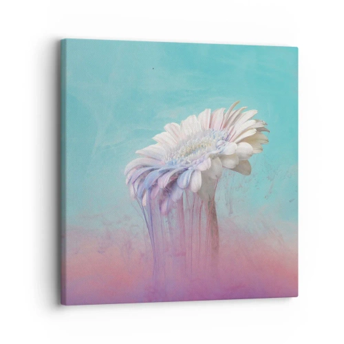Impression sur toile - Image sur toile - Le monde souterrain des fleurs - 30x30 cm