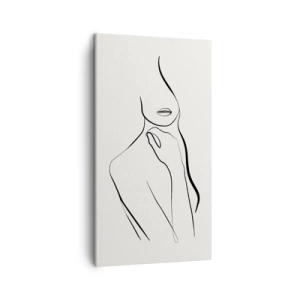 Impression sur toile - Image sur toile - Vague de mélancolie - 45x80 cm