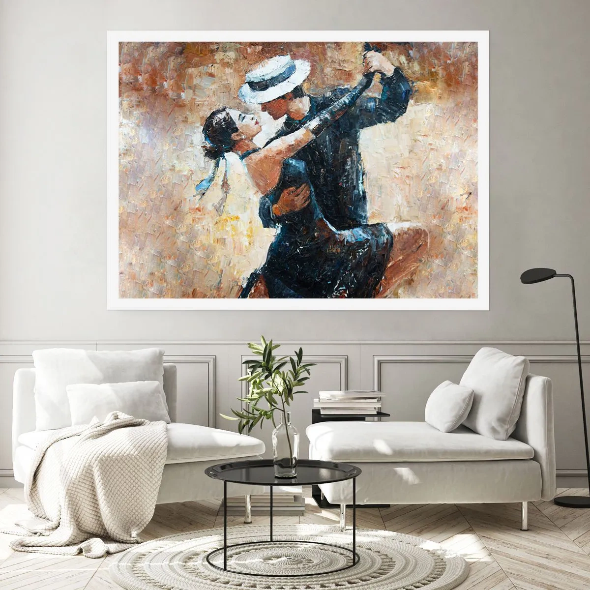 Affiche - Poster - À la Rudolf Valentino - 50x40 cm