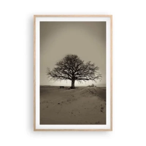 Affiche dans un chêne clair - Poster - D'ici à l'éternité - 61x91 cm