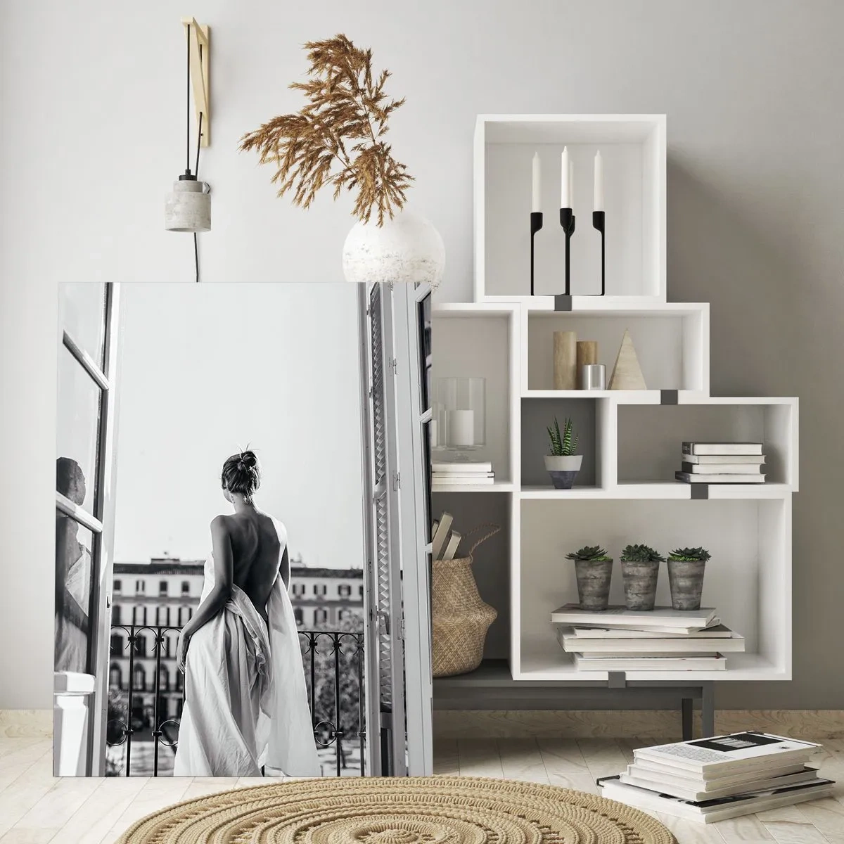 Impression sur verre - Image sur verre - Eveil des pensées - 70x100 cm