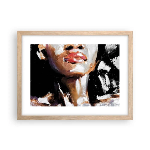 Affiche dans un chêne clair - Poster - Fierté sans préjugés - 40x30 cm