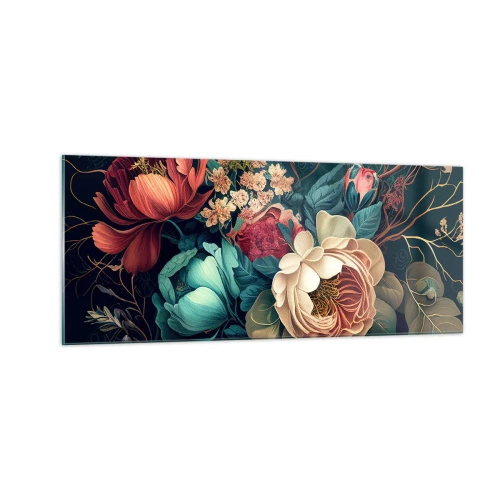 Impression sur verre - Image sur verre - le charme du 19ème siècle - 100x40 cm