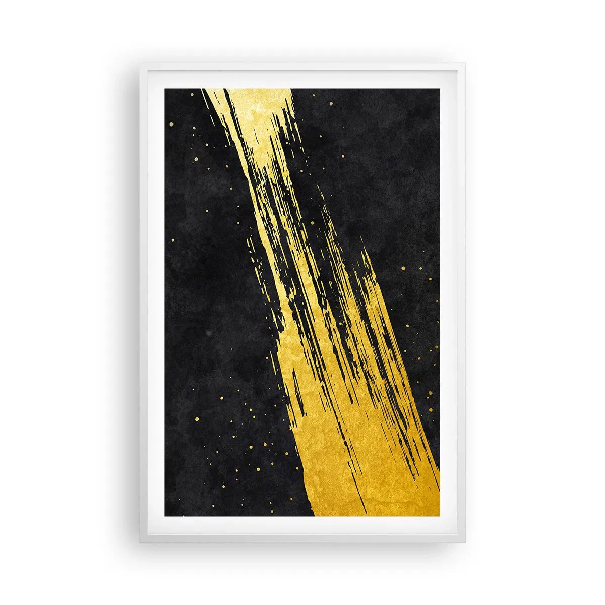 Affiche dans un cadre blanc - Poster - Sautez dans l'hyperespace - 61x91 cm