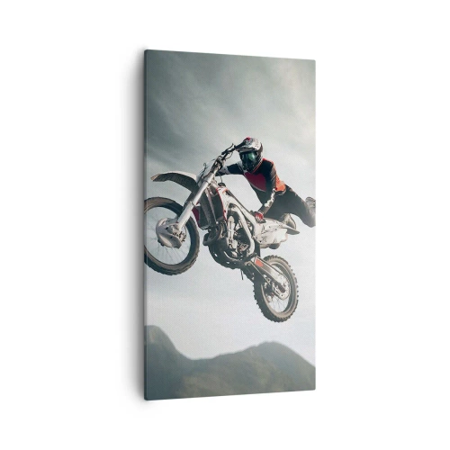 Impression sur toile - Image sur toile - Il n'y a pas de plaisir sans risque - 55x100 cm