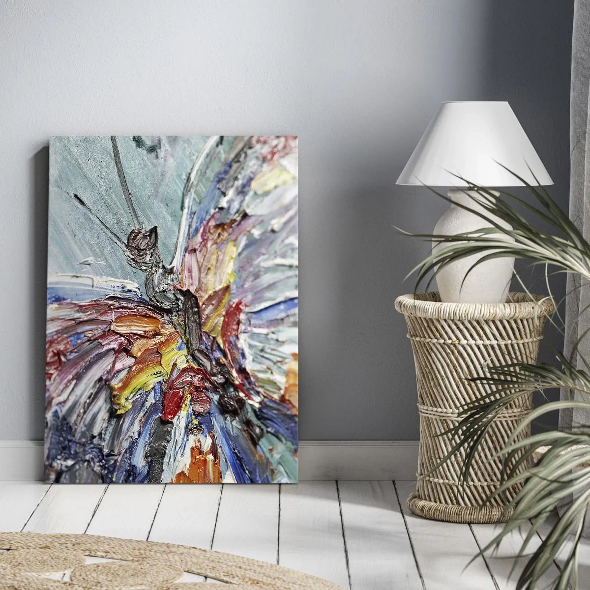 Impression sur toile - Image sur toile - Peint par nature - 55x100 cm