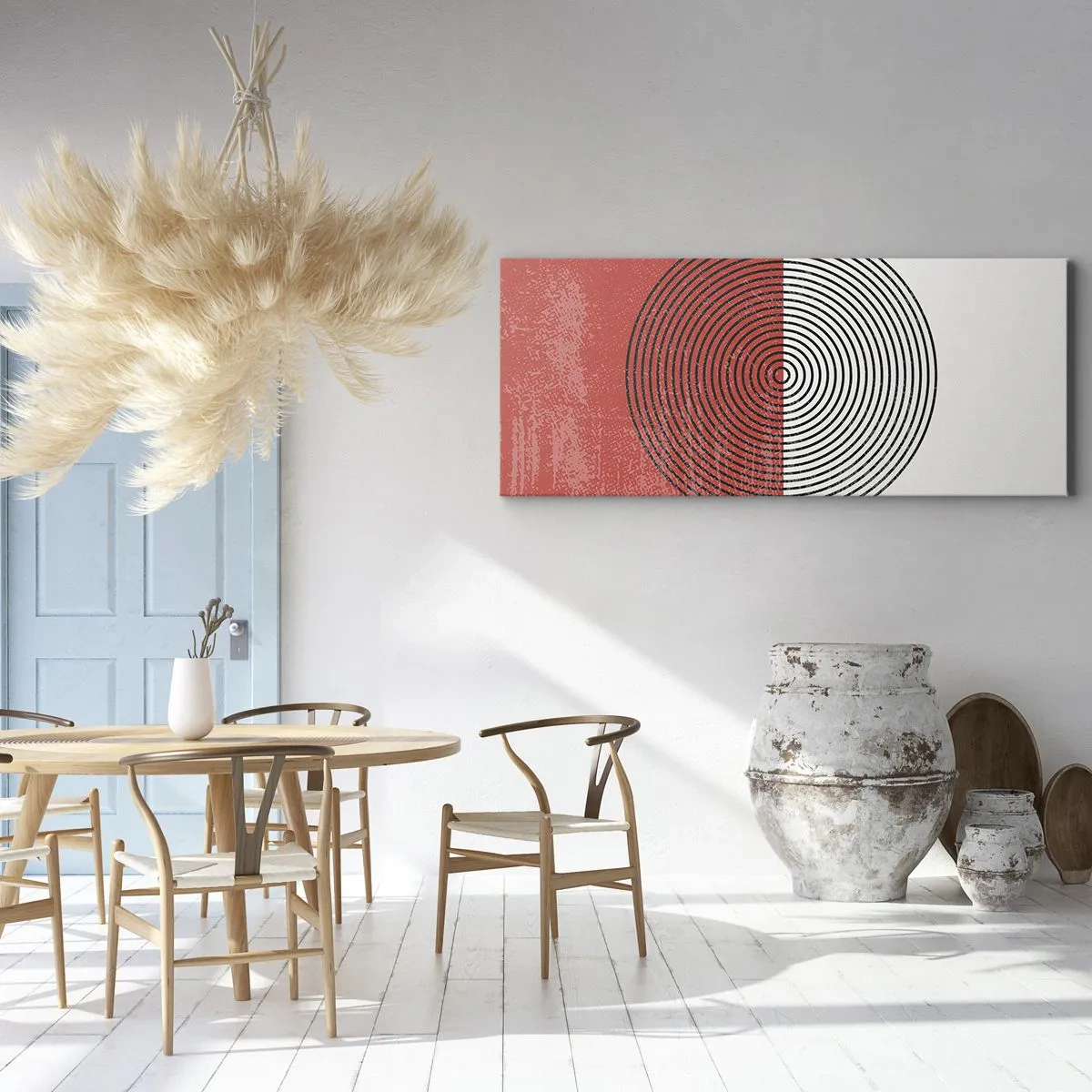 Impression sur toile - Image sur toile - Dans le mille - 100x40 cm