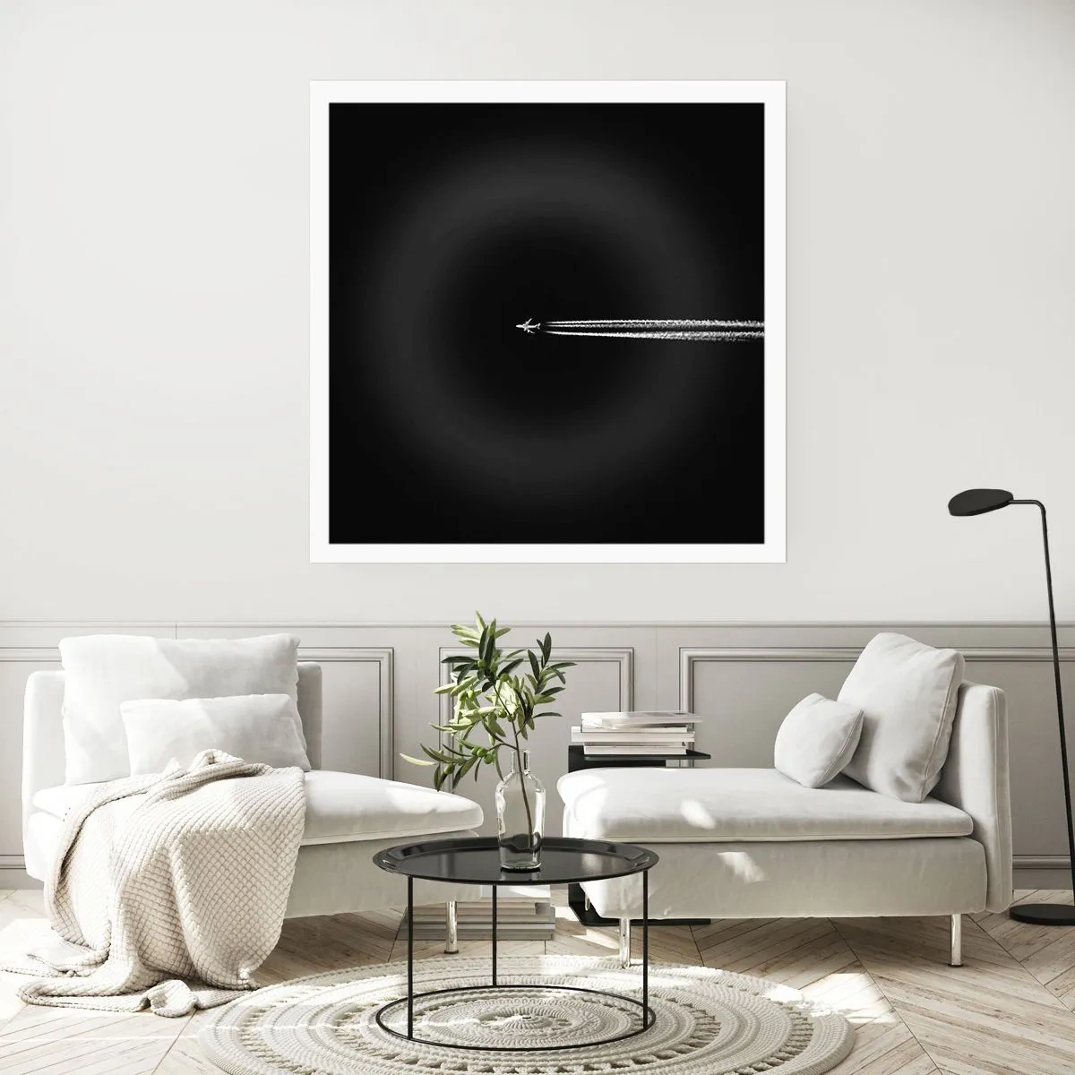 Affiche - Poster - Dans une autre dimension - 60x60 cm