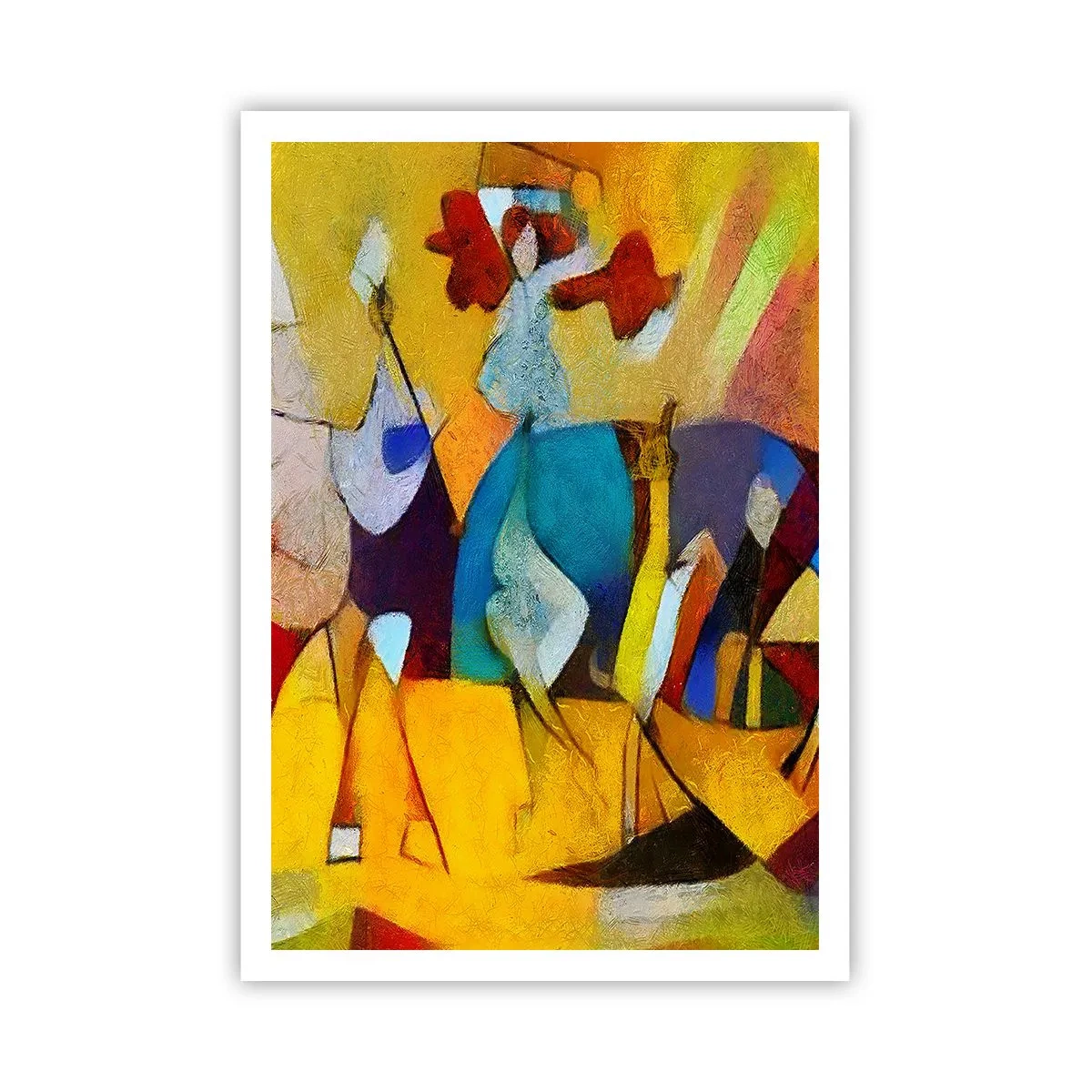 Affiche - Poster - Soleil - vie - joie - 70x100 cm