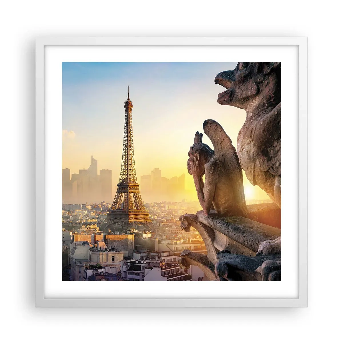 Affiche dans un cadre blanc - Poster - Tellement de choses ont changés... - 50x50 cm