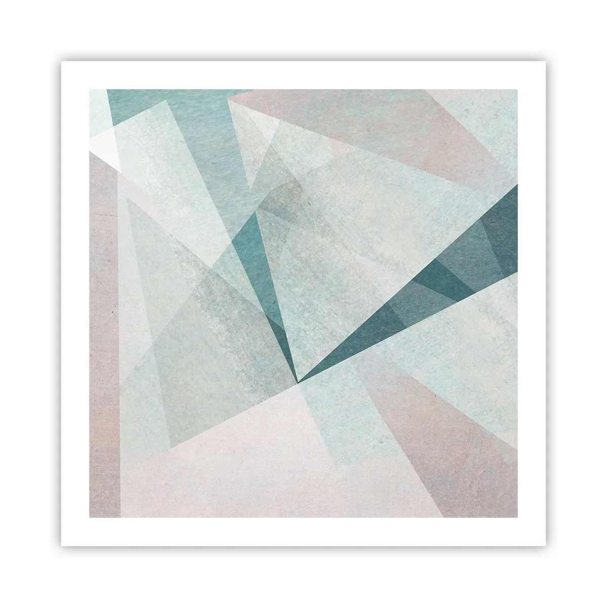 Affiche - Poster - Calme bien que dynamique - 60x60 cm