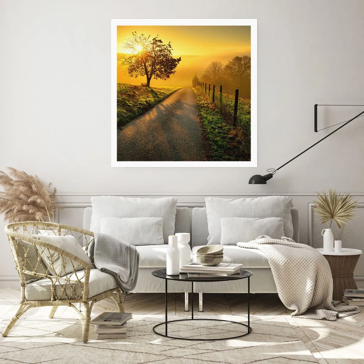 Affiche - Poster - Après-midi de miel - 30x30 cm