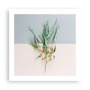 Affiche - Poster - Subtilité pastel - 50x50 cm