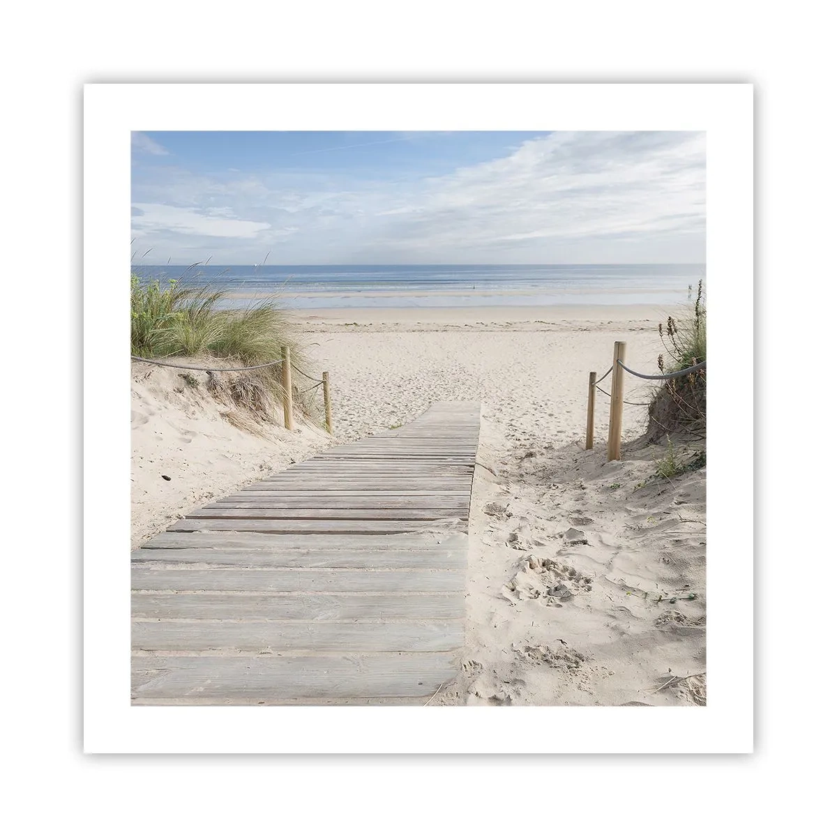 Affiche - Poster - A l'horizon - 50x50 cm