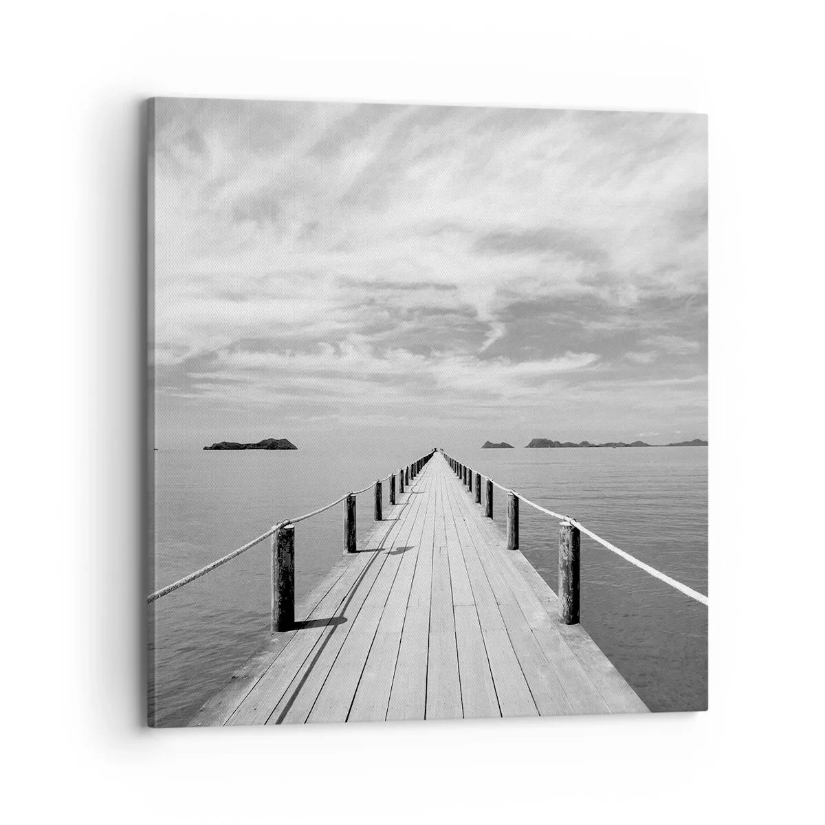 Impression sur toile - Image sur toile - Et peut-être un voyage... - 70x70 cm