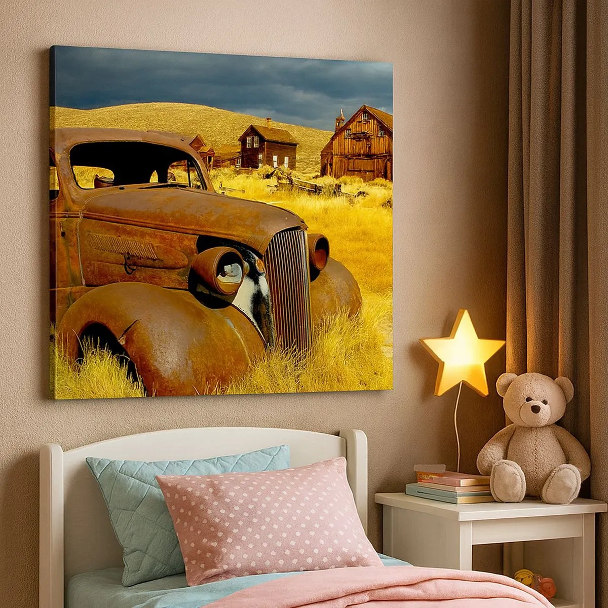 Impression sur toile - Image sur toile - Repos bien mérité - 30x30 cm