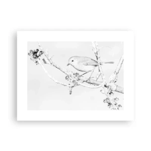 Affiche - Poster - Matin d'hiver - 40x30 cm