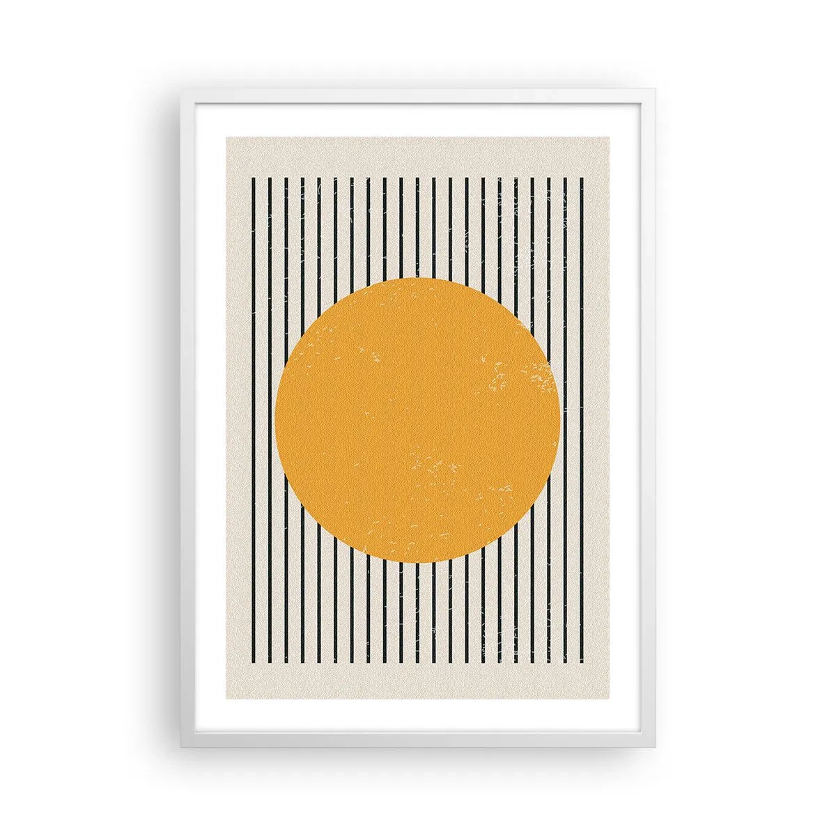 Affiche dans un cadre blanc - Poster - Le pouvoir de la simplicité - 50x70 cm