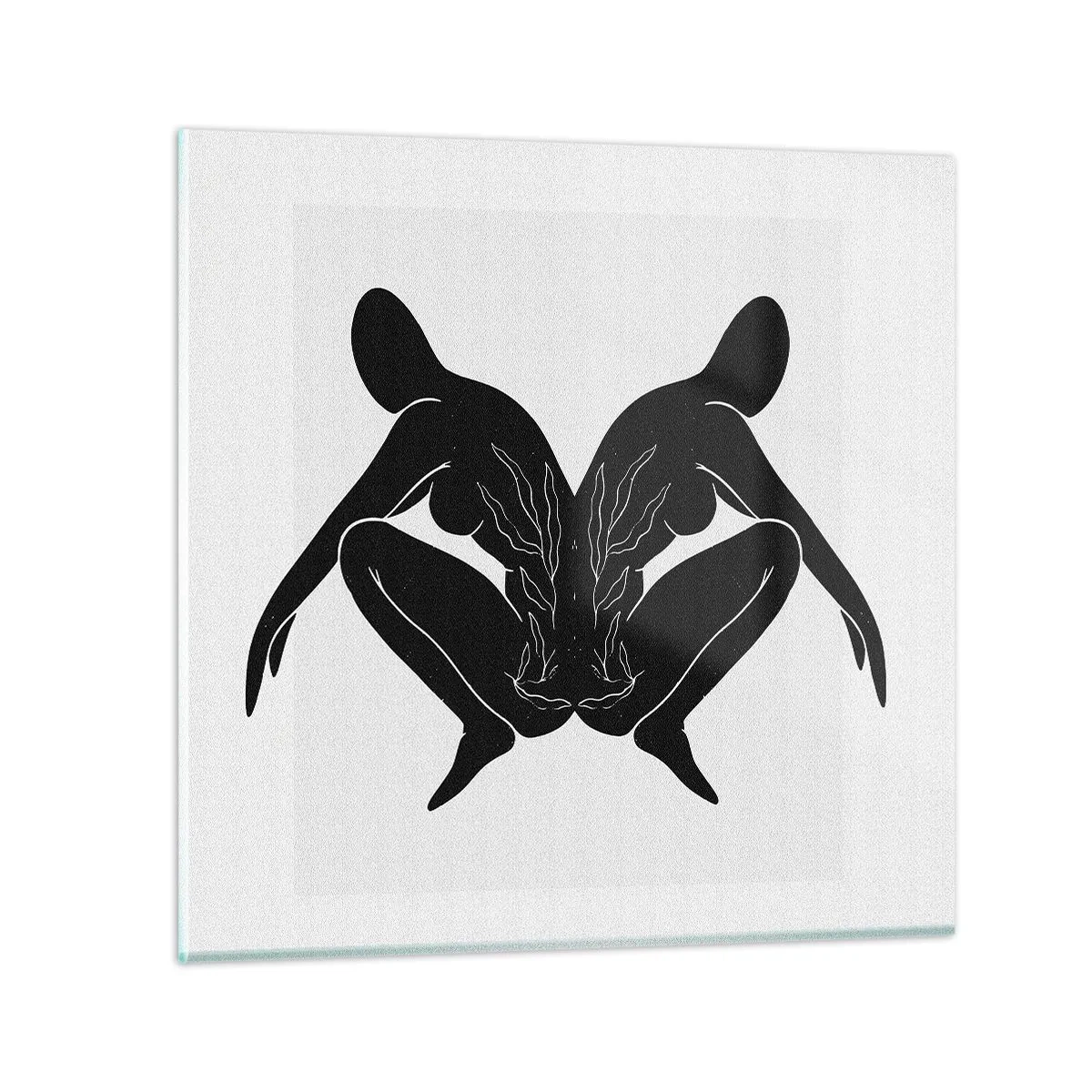 Impression sur verre - Image sur verre - Une âme commune - 70x70 cm