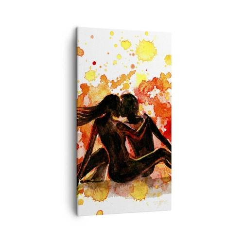 Impression sur toile - Image sur toile - Et la lumière fut - 45x80 cm