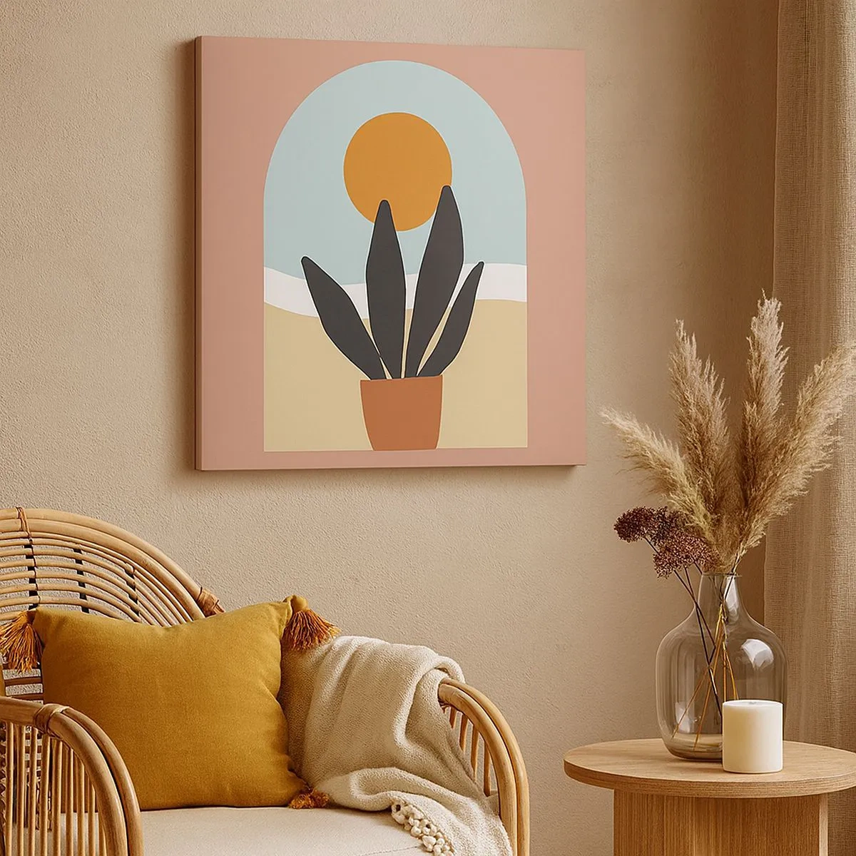 Impression sur toile - Image sur toile - Petits bonheurs - 30x30 cm