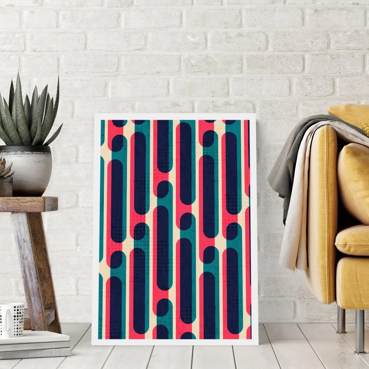 Affiche - Poster - En profondeur et sur l'avant - 30x40 cm