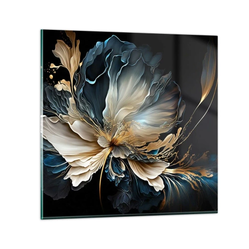 Impression sur verre - Image sur verre - Fleur de fougère de conte de fées - 70x70 cm