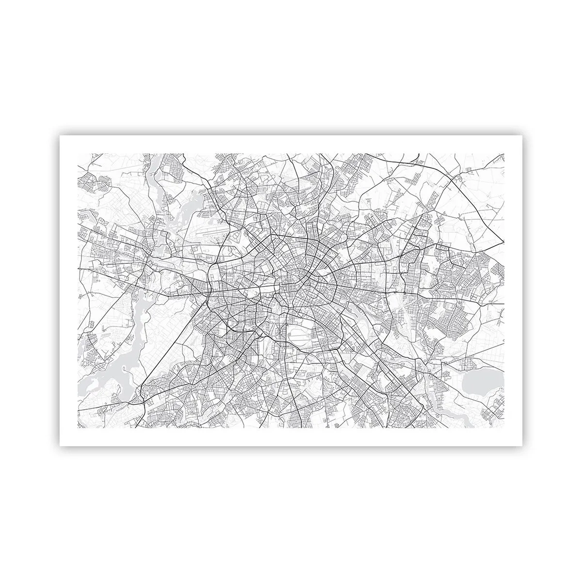 Affiche - Poster - Fleur de Berlin - 91x61 cm