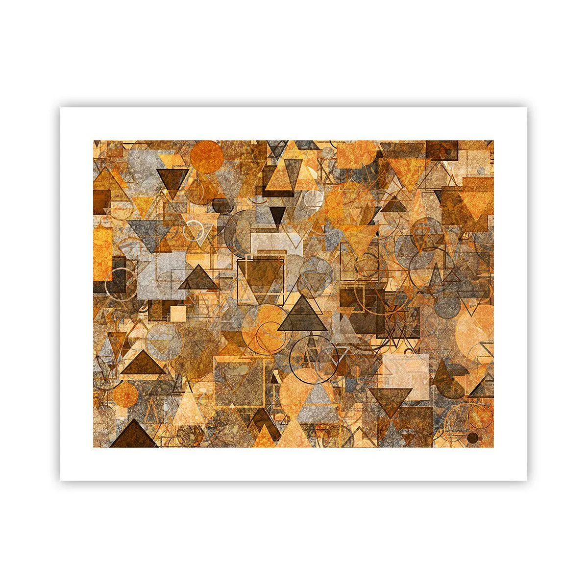 Affiche - Poster - Le monde en forme - 50x40 cm